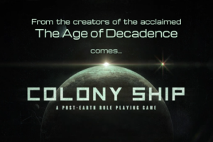 殖民船：后地球/Colony Ship: A Post-Earth Role Playing Game